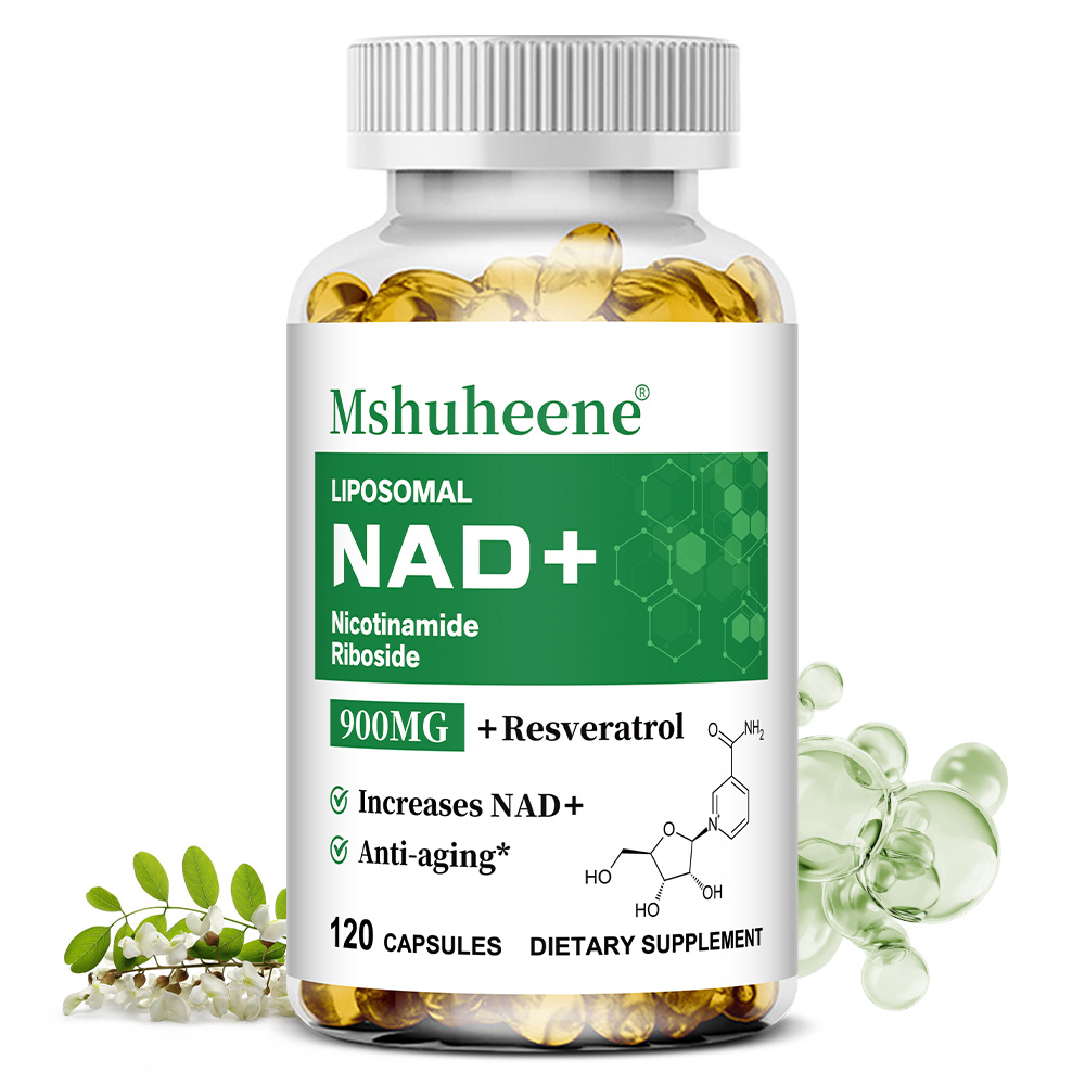 Resveratrol Capsule Anti Aging - NAD+ Booster Capsules met Quercetine Trans-Resveratrol