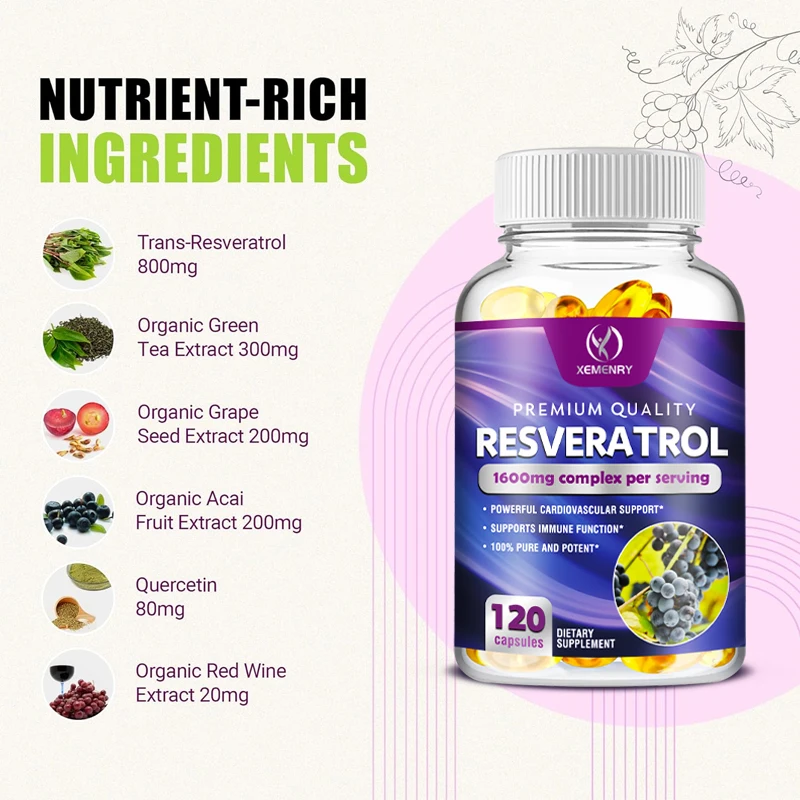 Resveratrol-capsules - Onderst - Resveratrol Capsule Anti Aging recensie en prijs