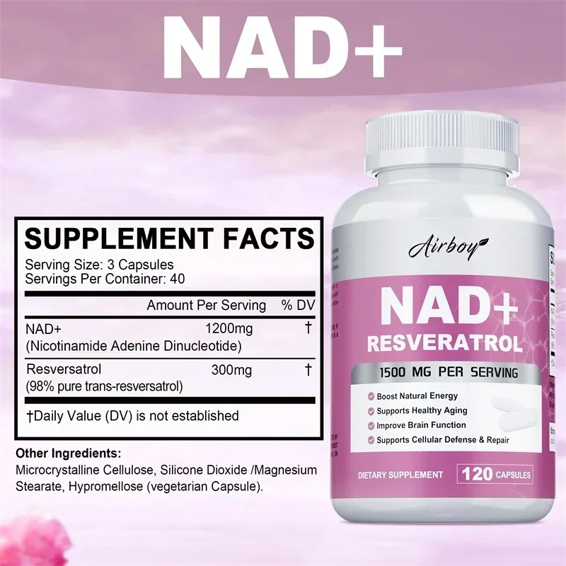 NAD + Resveratrol - Ondersteun - Resveratrol Capsule Anti Aging recensie en prijs