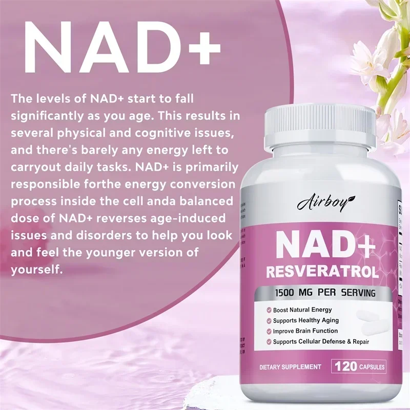 NAD + Resveratrol - Ondersteun - Resveratrol Capsule Anti Aging recensie en prijs