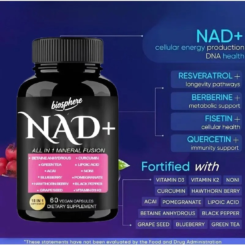 NAD supplement nicotinamide nu - Resveratrol Capsule Anti Aging recensie en prijs