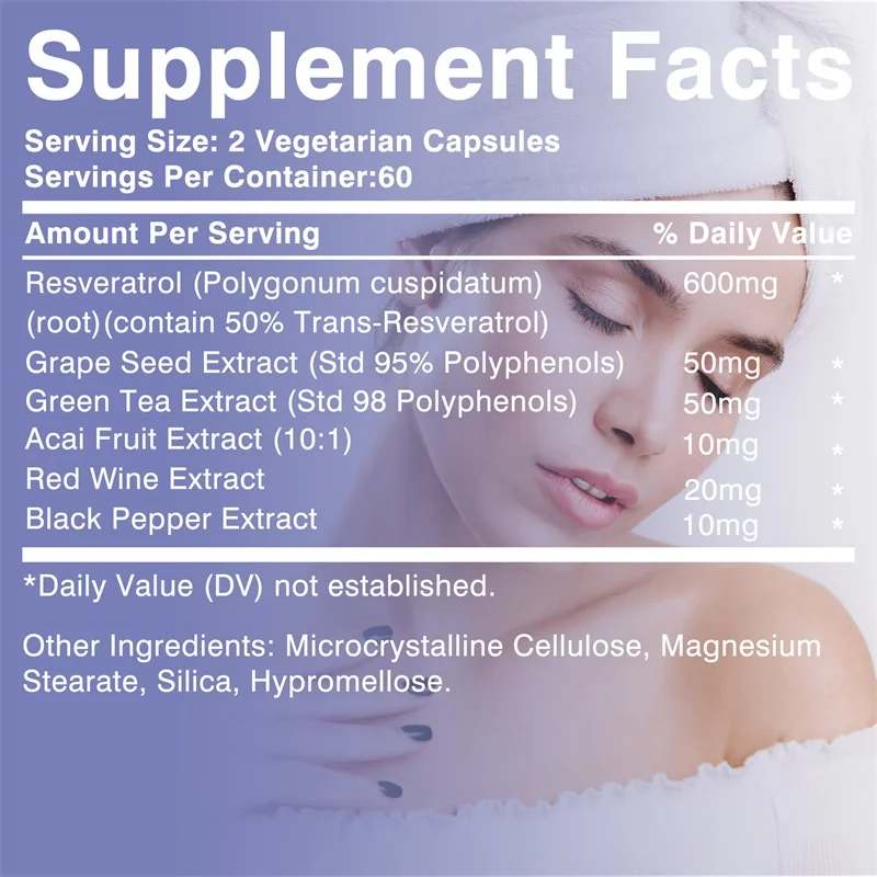 Resveratrolcapsules - Antioxid - Resveratrol Capsule Anti Aging recensie en prijs
