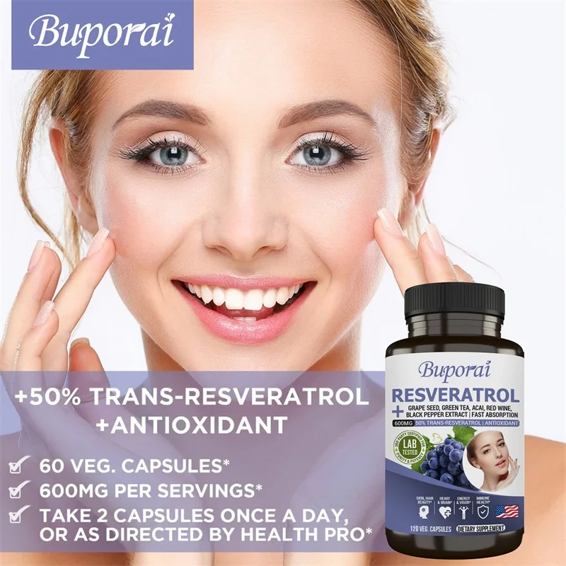 Resveratrolcapsules - Antioxid - Resveratrol Capsule Anti Aging recensie en prijs