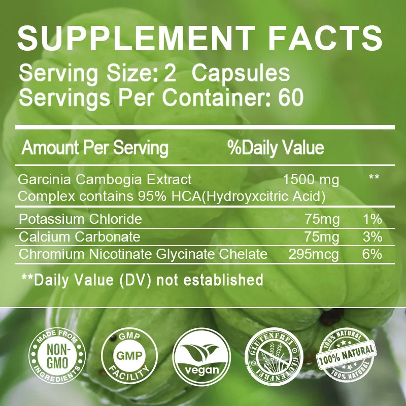 Garcinia Cambogia Capsules - M - Garcinia Cambogia Extract recensie en prijs